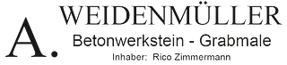 Schwarzes Logo Firma Weidenmüller